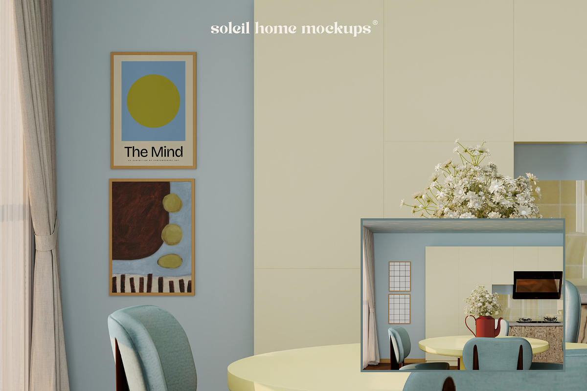 VALERYA | Kitchen Frame Mockup Set, a Household Mockup by SoleilHomeMockups (Photo 6 of 11)