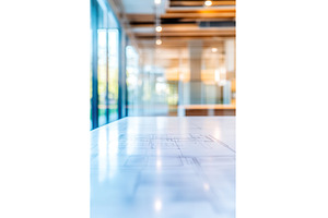 Architectural blueprints on table in, an Architecture Photo by Lermont51