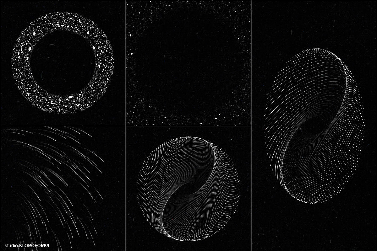 SPACE 6 - 55 dotted line objects, an Object Graphic by kloroform (Photo 19 of 20)