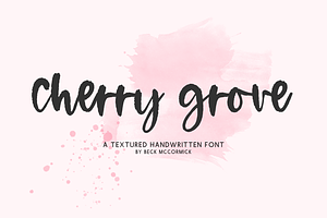 Cherry Grove Script