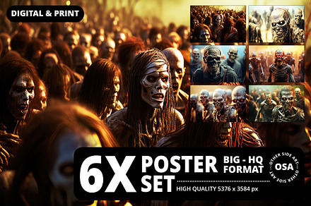 Walking Dead. Zombie Illustration, a Seasonal Illustration by Other Side Art