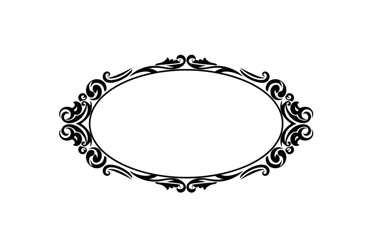 Elegant Oval Ornament Frame Bundle, an Illustration by jahid234 (Photo 20 of 31)