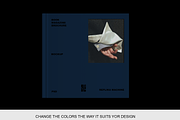 Square landscape Book Mockup, a Books & Magazine Mockup by Replika Machine (Thumbnail 3 of 7)