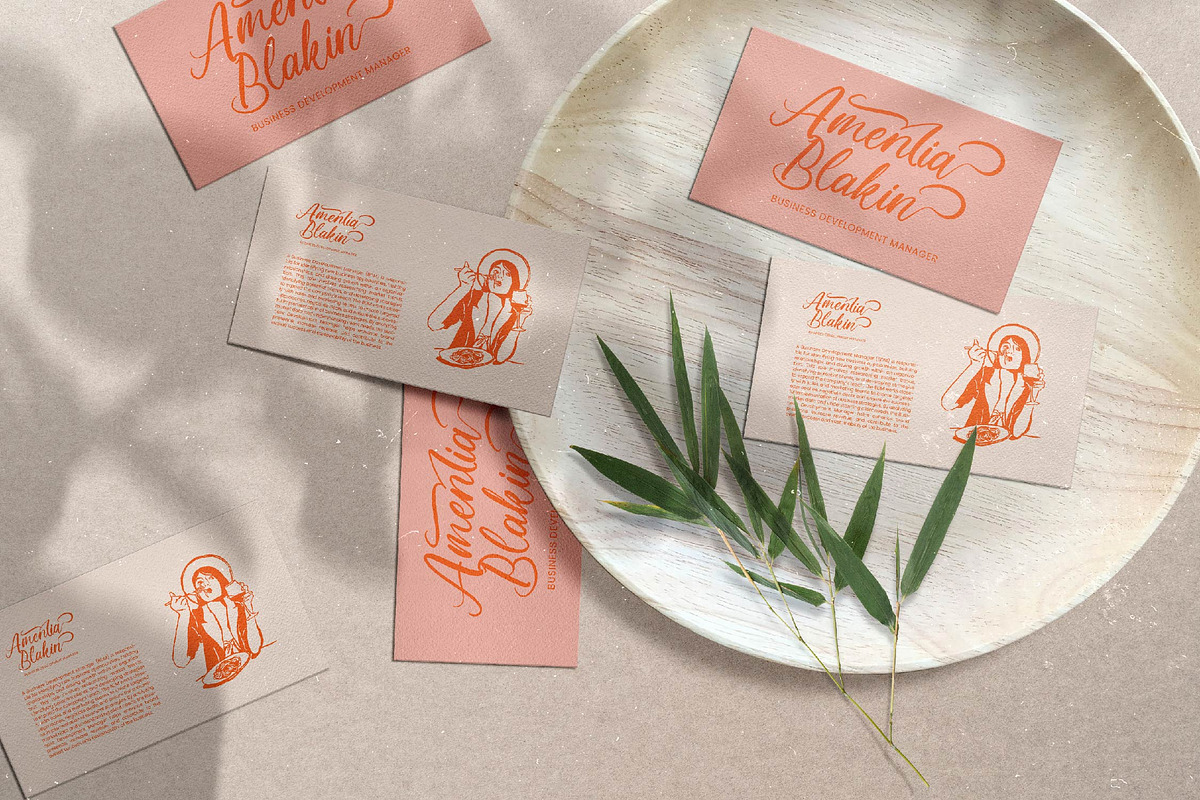 Make Unique Bold Calligraphy Font, a Script Font by Letterena Studios Script (Photo 7 of 20)