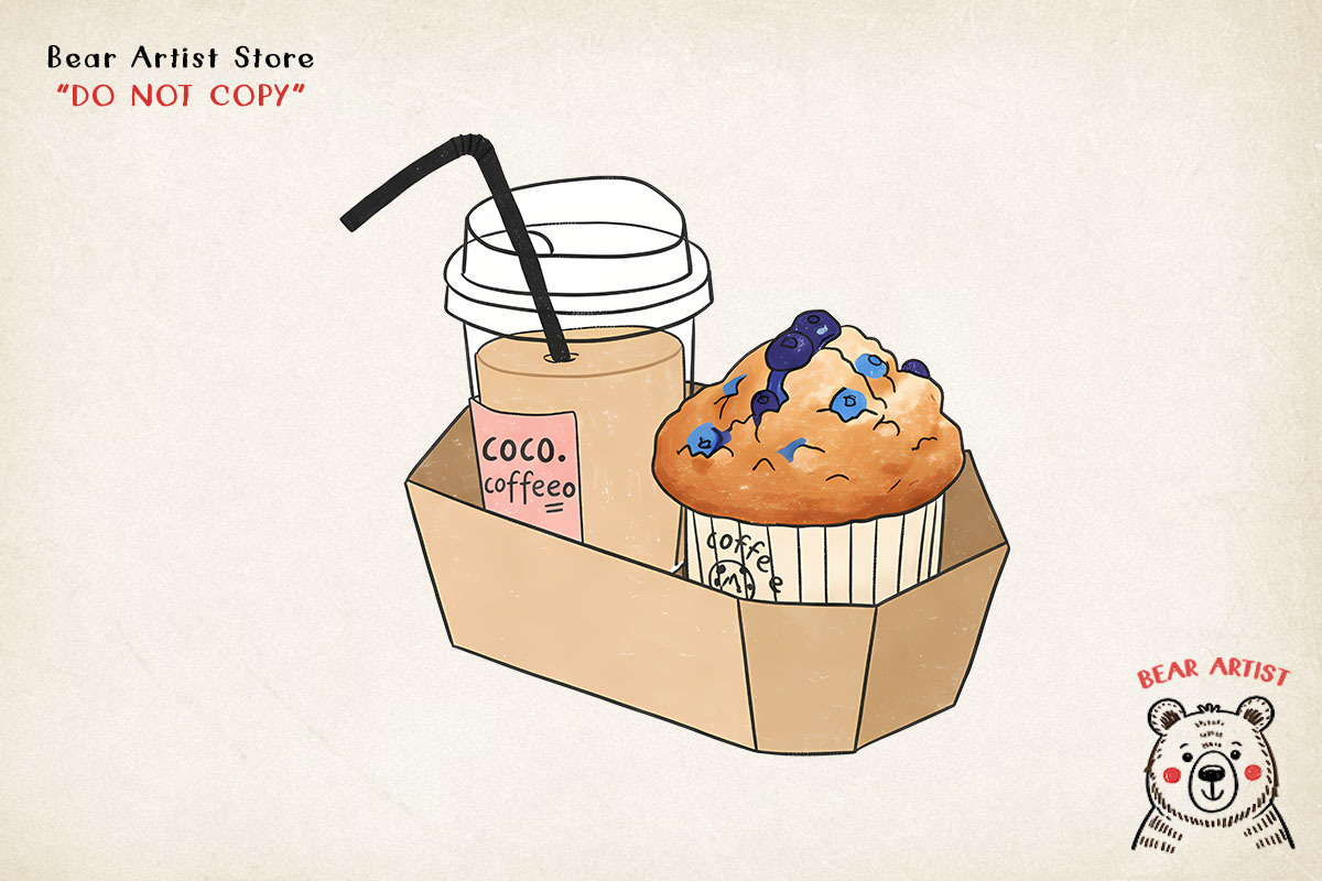 Coffee Morning Hand-drawn PNG Bundle, an Illustration by GlitterCraft (Photo 62 of 101)