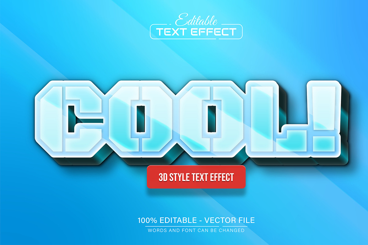 3D Text Effects Collection Vol 27, a Graphic by Aglonemadesign (Photo 8 of 9)