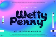 Wetty Penny font, a Symbol Font by Gleb Guralnyk (Thumbnail 1 of 5)