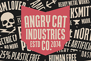Anantikos Serif Typeface, a Serif Font by Frantic Disorder (Thumbnail 3 of 10)