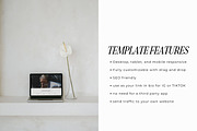Showit Instagram Landing Page, a Landing Page Template by Blush Created (Thumbnail 2 of 15)
