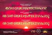 Beauty Sunset, a Script Font by ShowUp! Studio (Thumbnail 9 of 9)