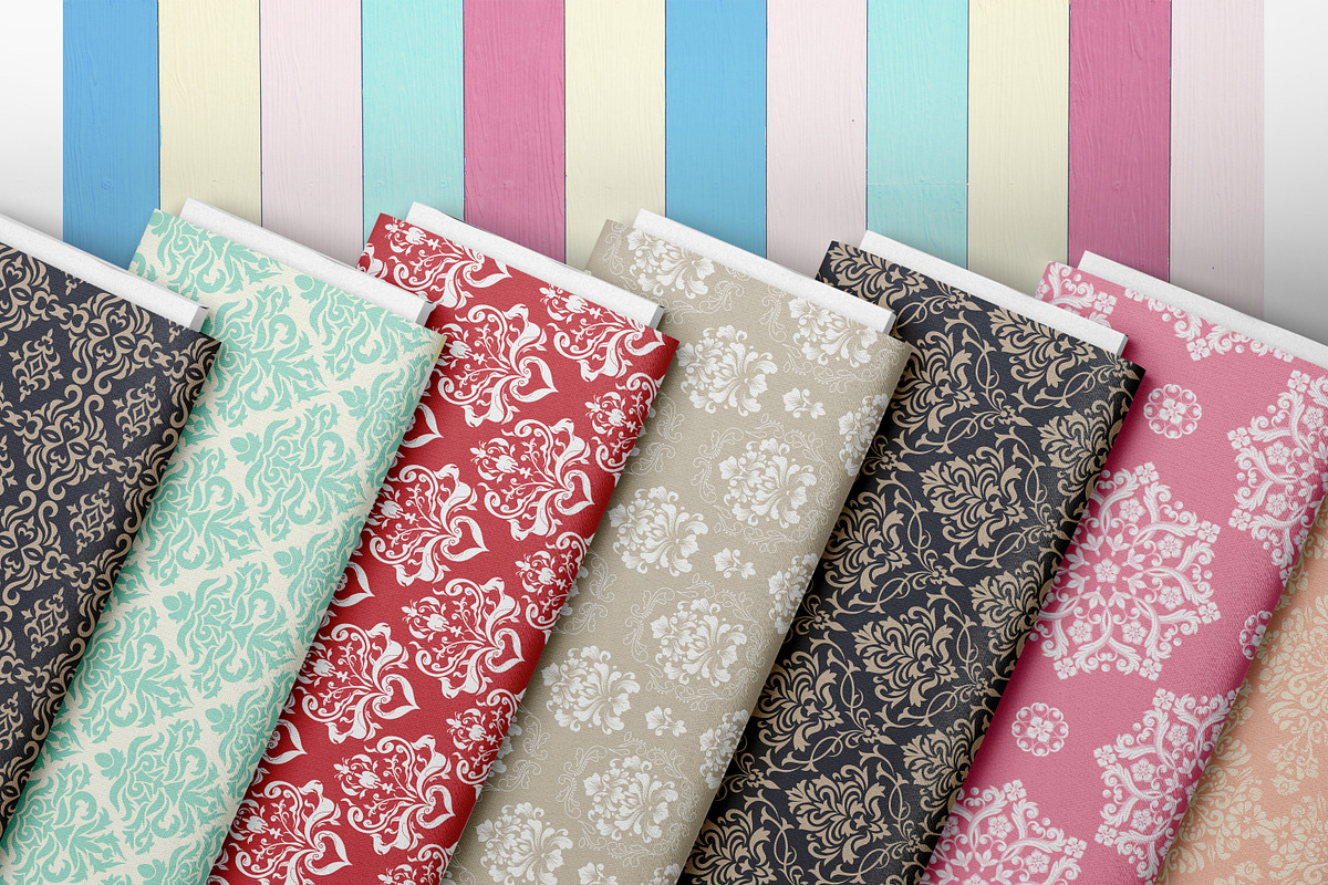Damask Seamless Pattern, a Pattern Graphic by Digital Studio (Photo 2 of 5)