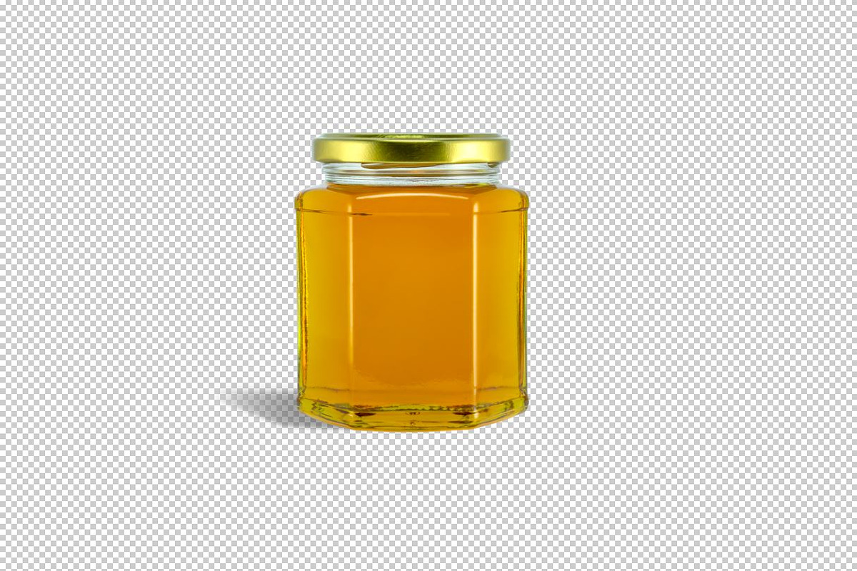 Honey - Jar mockup, a Packaging Mockup by Makestudio (Photo 7 of 7)