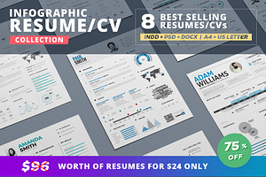 Infographic Resume Bundle