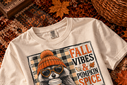Fall Raccoon 16 PNG Cute Designs, an Animal Illustration by ElDesignState (Thumbnail 18 of 21)