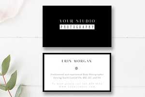 Letterhead Template With Card