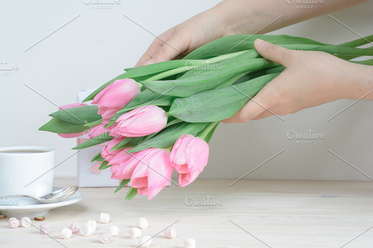 Spring tulip desktop mockup bundle, an Arts & Entertainment Photo by Sound of Color (Photo 6 of 10)