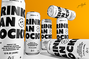 Drink Can Mockup Set 12oz, a Packaging Mockup by Grid&Glow (Thumbnail 2 of 7)