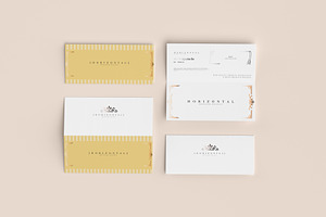 Bi-Fold Horizontal Brochure Mockups