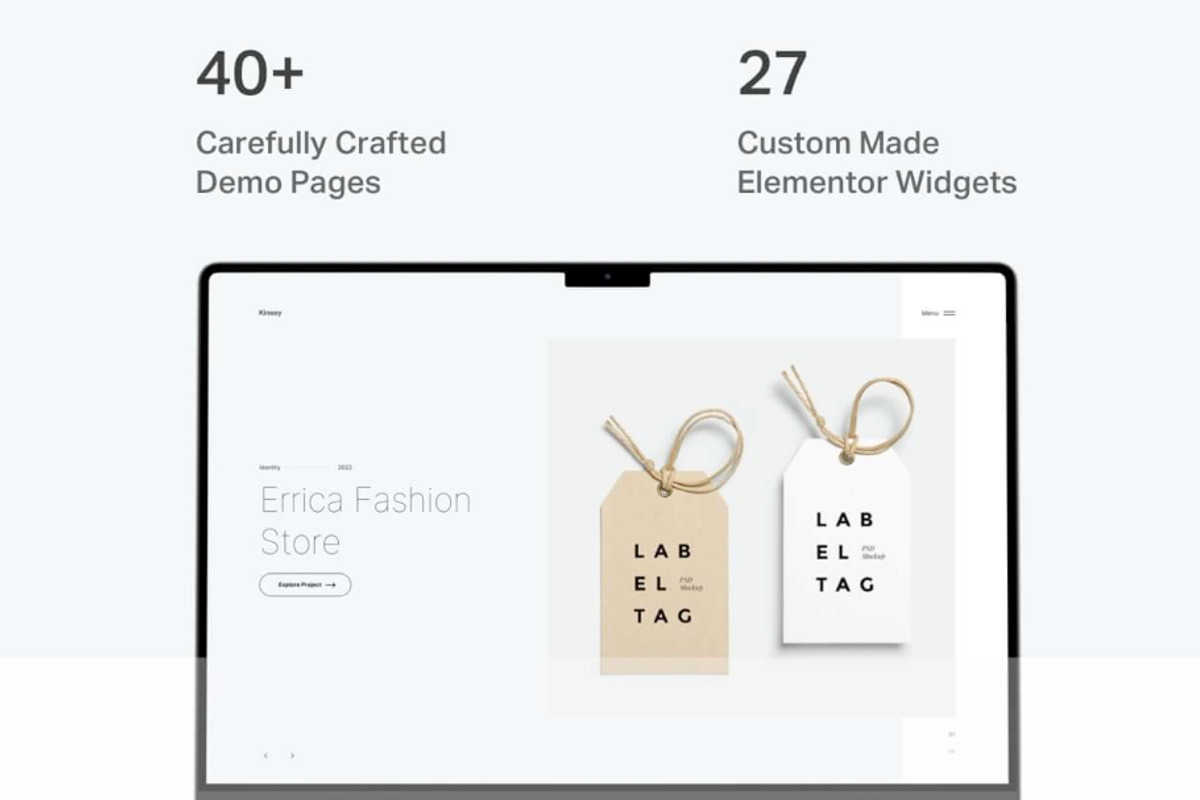 AJAX Agency WordPress Theme, a WordPress Template by UInstrument (Photo 1 of 7)