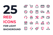 Shopping Icons, an Outline Icon by Ruslan Babkin (Thumbnail 5 of 12)