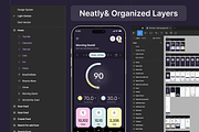 FlexTrack - Fitness App UI Kit, an UI Kit Template by floxui (Thumbnail 7 of 8)