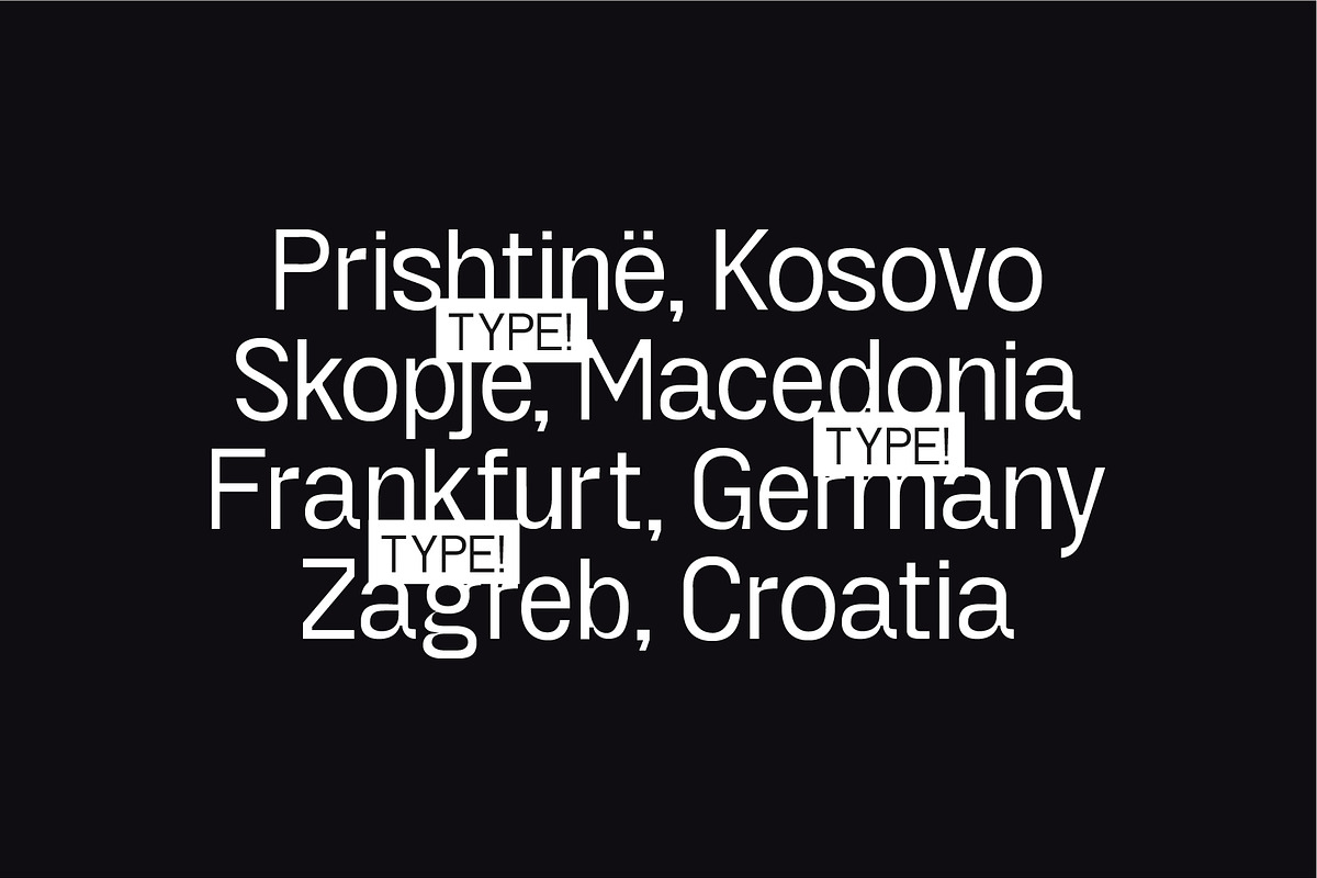 KT Projekt - Grotesk Type, a Sans Serif Font by Kulturë Type (Photo 7 of 9)