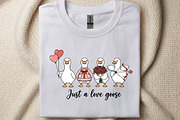 Just a love goose Png, Valentine Goo, an Illustration by SinaCreation (Thumbnail 9 of 11)