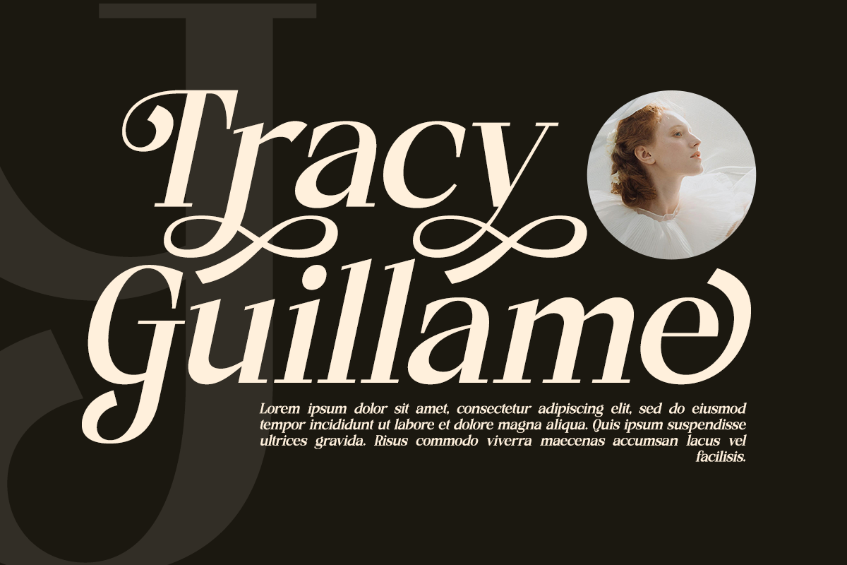Maloine - Decorative Serif Font, a Serif Font by RagamKata (Photo 4 of 10)