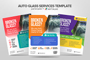 Auto Glass Services Template, a Flyer Template by antyalias store (Thumbnail 1 of 4)