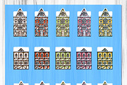 Big Set Home Creator Houses, a Graphic by Iraida_Bearlala (Thumbnail 4 of 7)