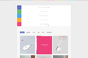 JS - Minimal Resume Template, a Websites & App Template by bigpsfan's SHOP (Thumbnail 7 of 14)
