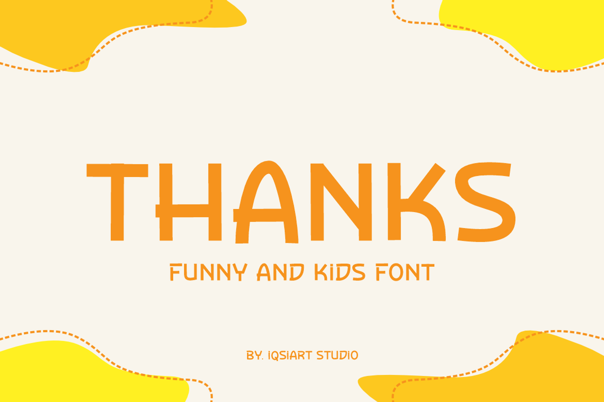 Doresa - Funny Font, a Sans Serif Font by Iqsiart Studio (Photo 6 of 6)