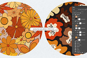 Retro Spring Patterns, a Pattern Graphic by angelainthefields (Thumbnail 6 of 6)
