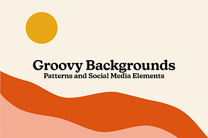 70's Retro Patterns and Icons