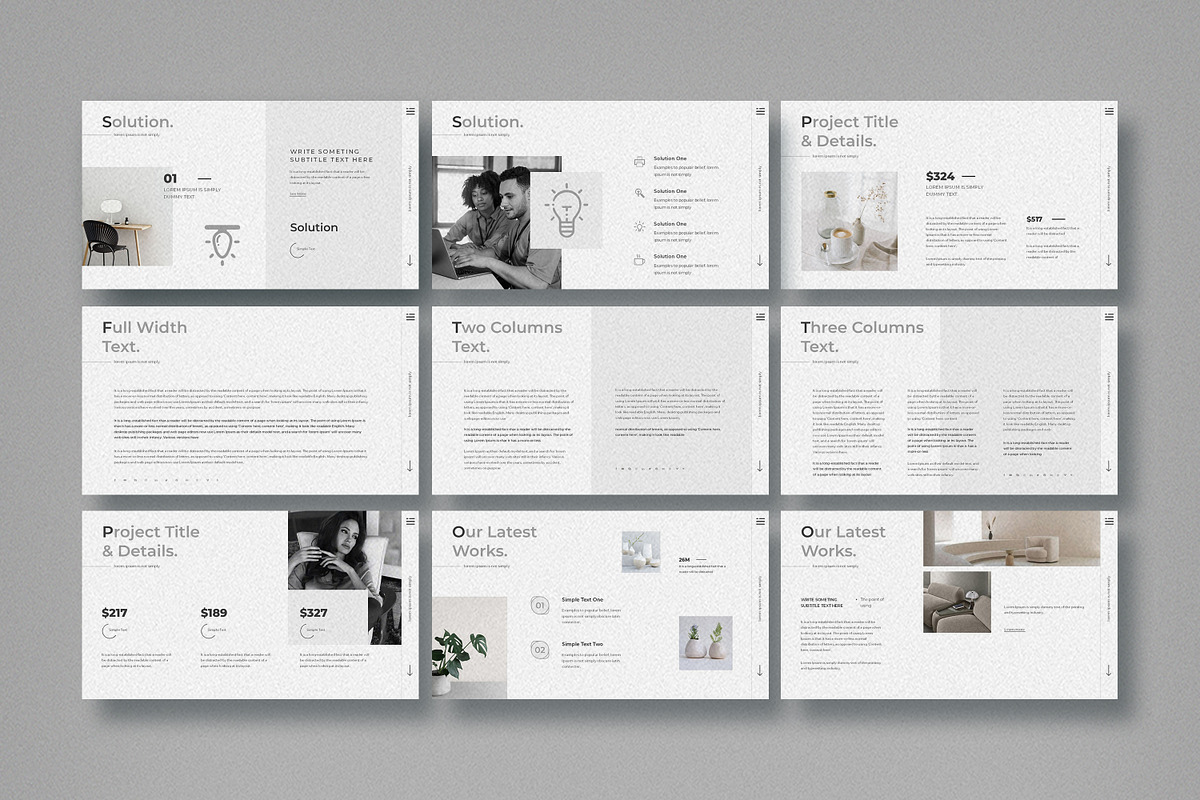 Minimal Presentation Template, a Presentation Template by Studio Temply (Photo 18 of 28)