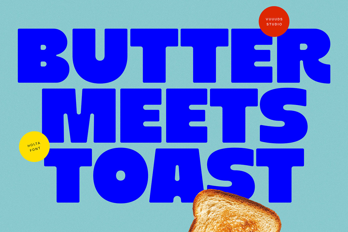 Holta, a Sans Serif Font by vuuuds (Photo 4 of 9)