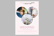 Wedding Photographer Flyer, a Flyer Template by PenciGraphics (Thumbnail 2 of 2)