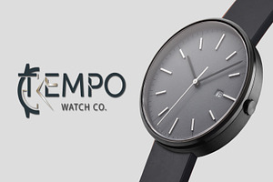 Tempo Watch Co. Logo Template, a Branding & Logo Template by FusionadCreates