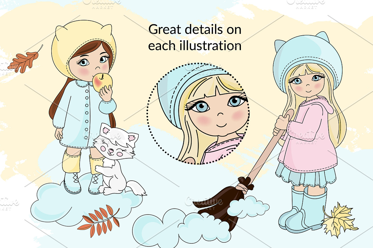AUTUMN, a Decorative Illustration by FARAWAYKINGDOM (Photo 4 of 12)