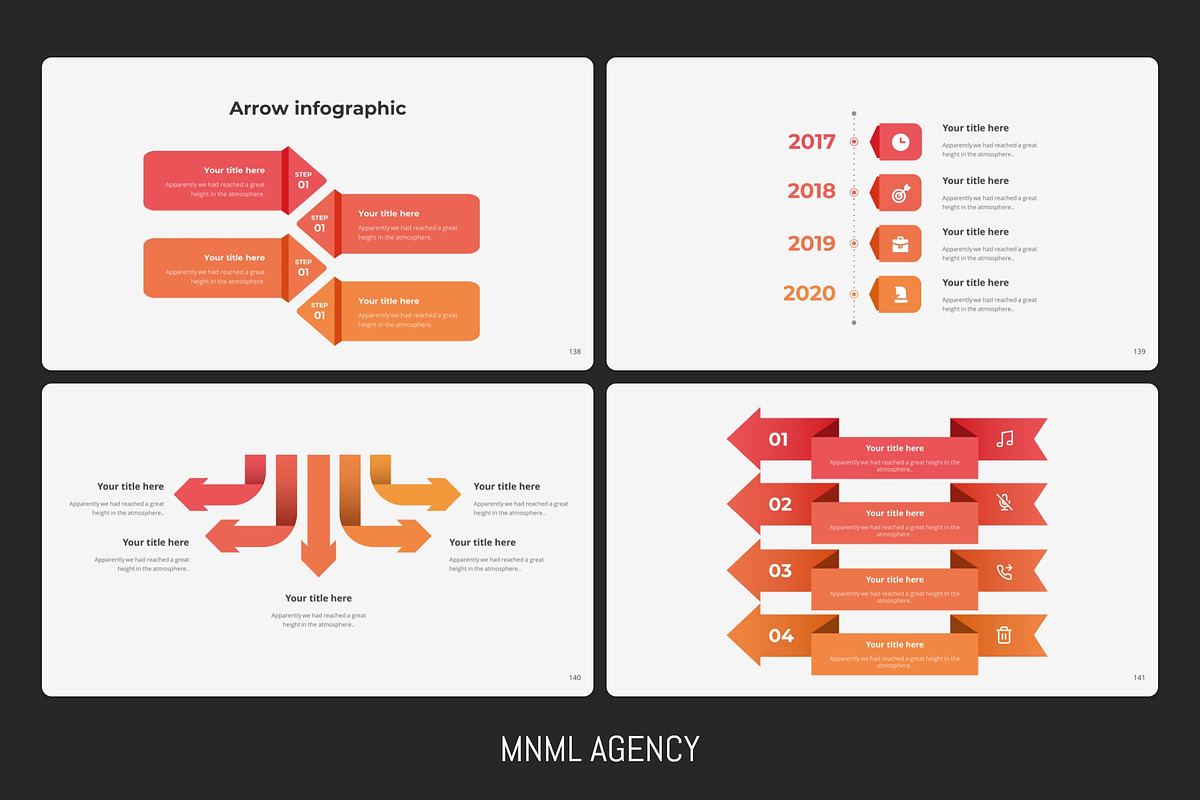 Massive Infographic Template, a Presentation Template by MNML Agency (Photo 42 of 63)