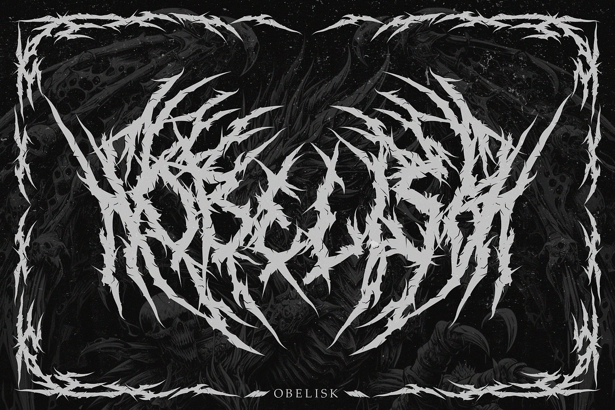 Vermithor | Fierce Black Metal Font, a Blackletter Font by Ardana Creative (Photo 9 of 12)
