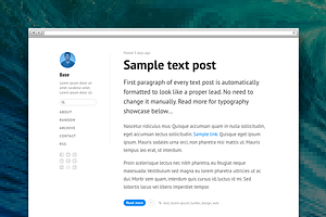 Base tumblr theme