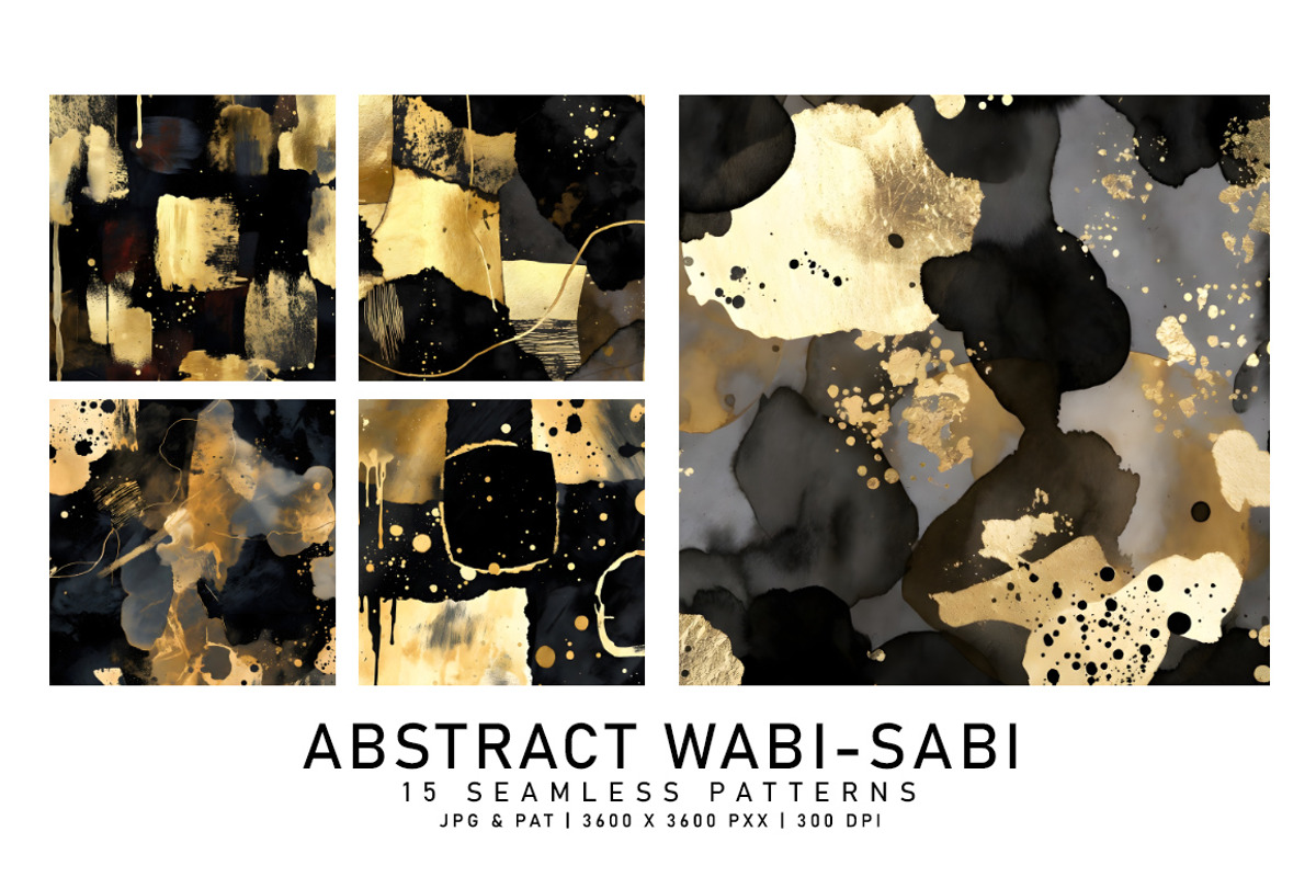Abstract Wabi-Sabi, a Pattern Graphic by Digital Art Creations (Photo 4 of 7)