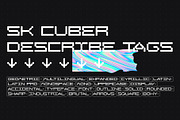 SK Cuber — Extended Monospaced Font, a Font by Shriftovik Type Foundry (Thumbnail 5 of 11)
