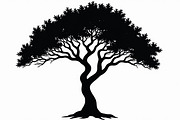 20 Black Tree Silhouettes Bundle, an Illustration by Gaye Art (Thumbnail 18 of 21)