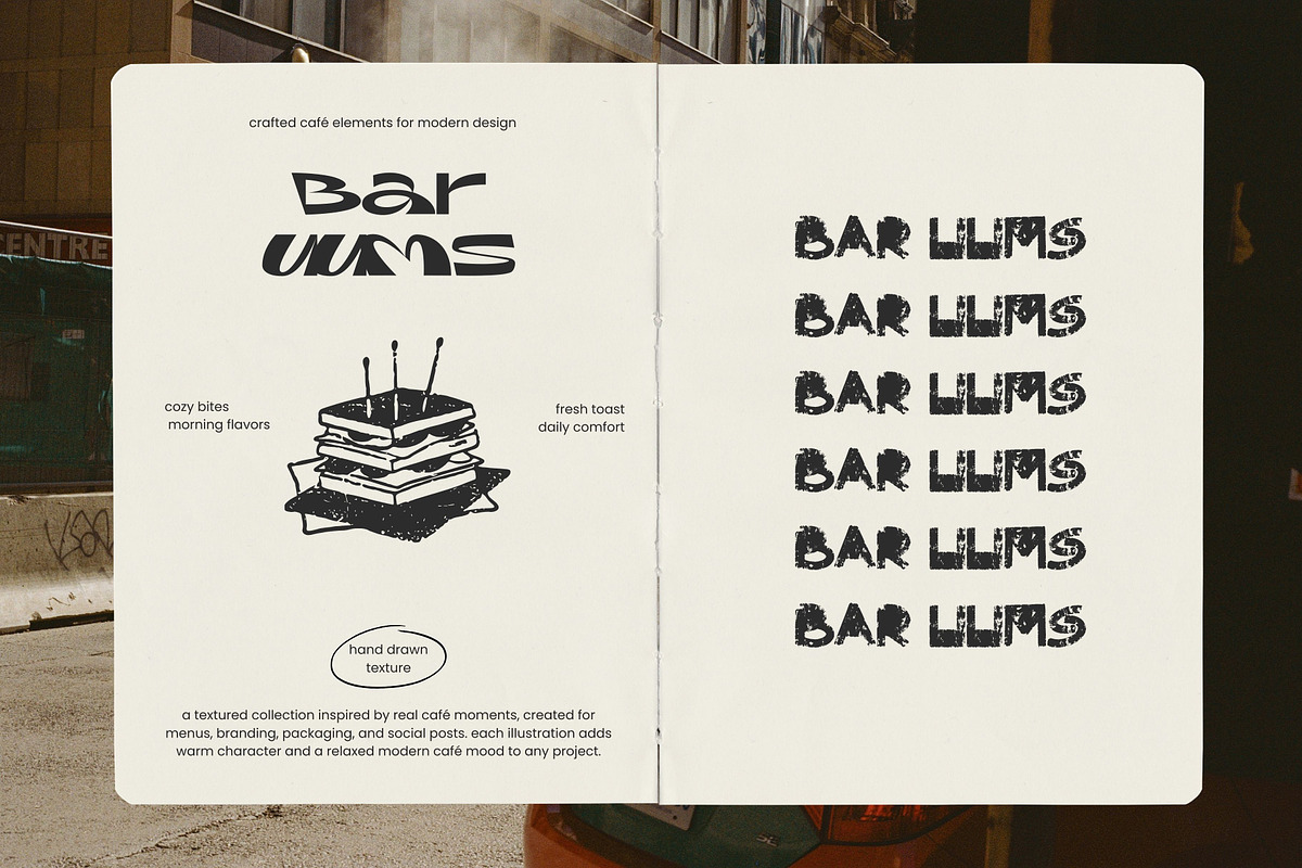 CAFÉ: Hand-Drawn Food Illustrations, a Food Illustration by Veyla (Photo 5 of 15)