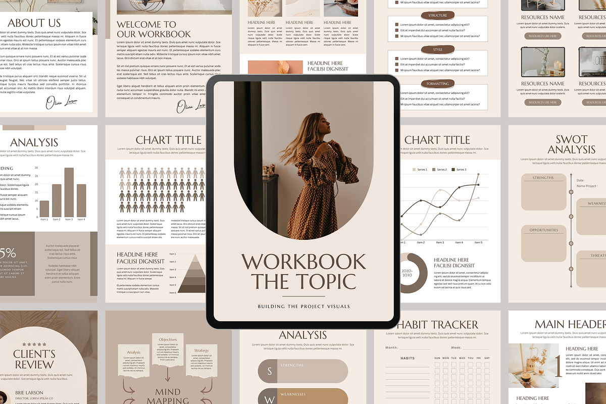 Ebook Workbook Canva Template, a Marketing Template by Miyaji75 (Photo 3 of 10)