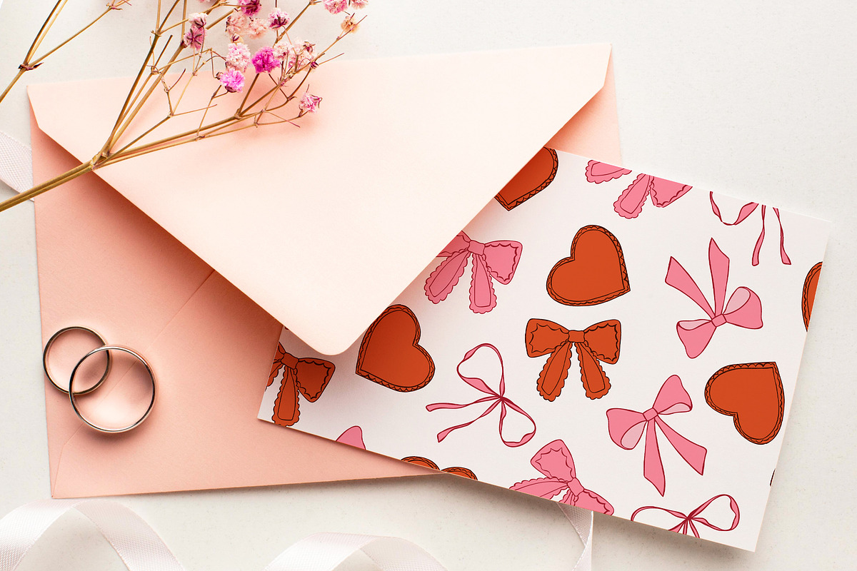 Whimsical Valentine Seamless Pattern, a Pattern Graphic by Groovy Arts (Photo 4 of 5)