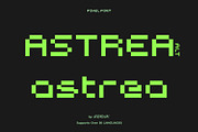 Astrea ALT - 8 Bit Pixel Game Font, a Sans Serif Font by Studio Siv (Thumbnail 1 of 6)