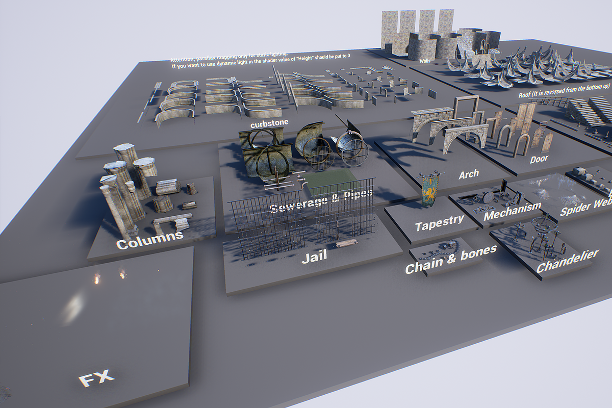 Fantasy Dungeon, an Architecture 3D Model by SilverTM (Photo 8 of 9)